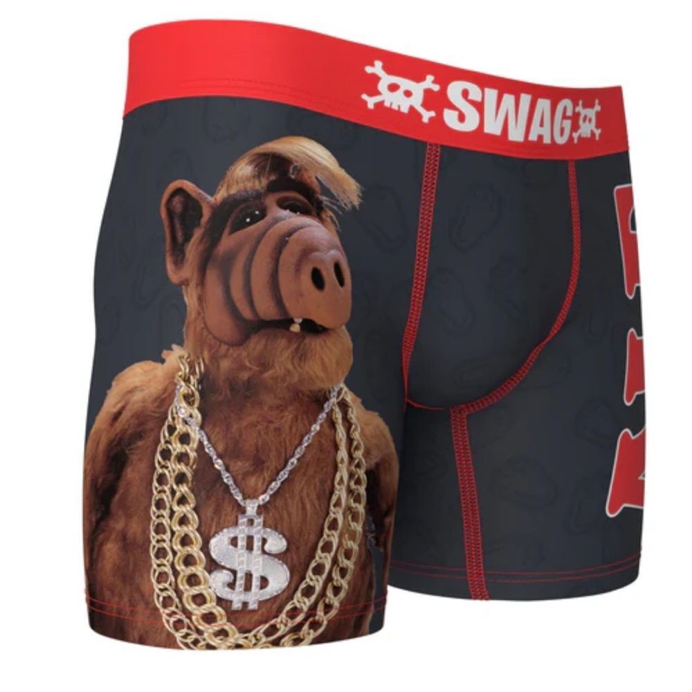Swag ALF Gangster Boxer Briefs NEW Mens Medium 80's Sitcom